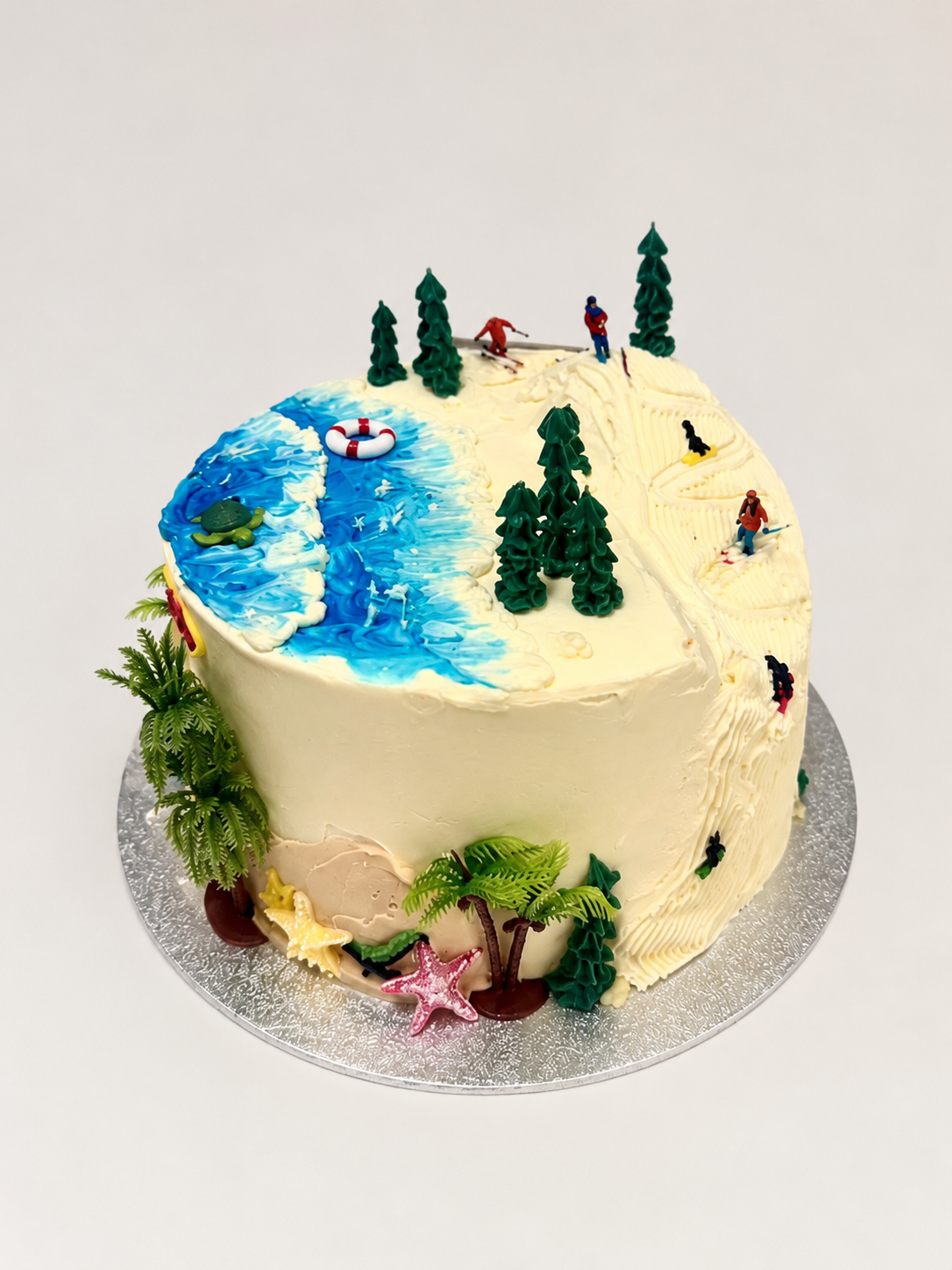 Mountain Ski cake