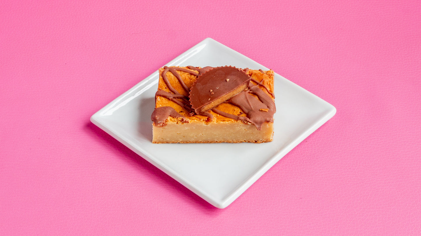 Peanut Butter Blondie Slab