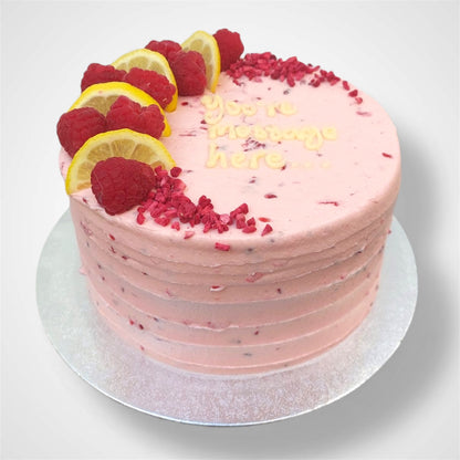 Classic Raspberry and Lemon Cake