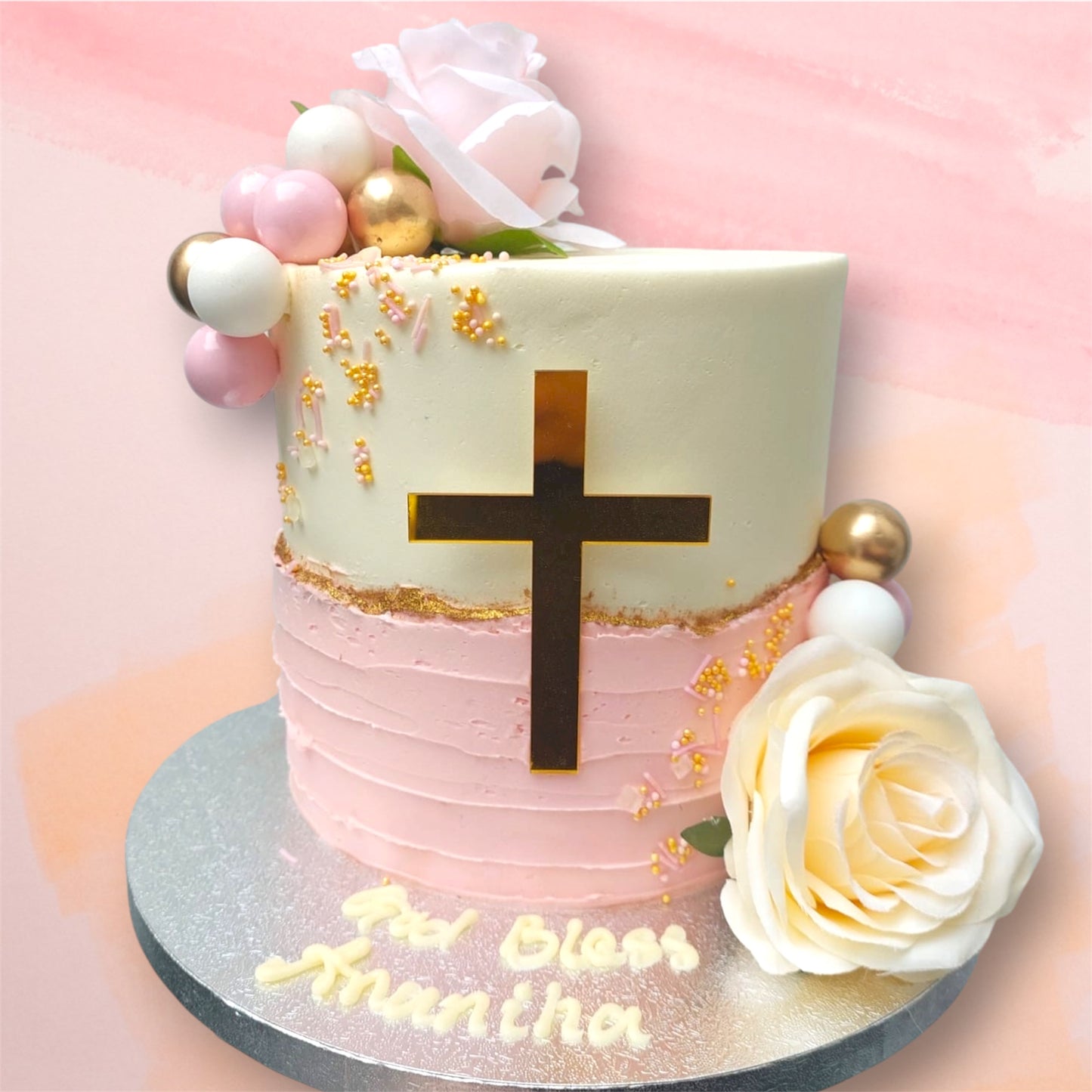 Christening/Baptism/Holy communion cake