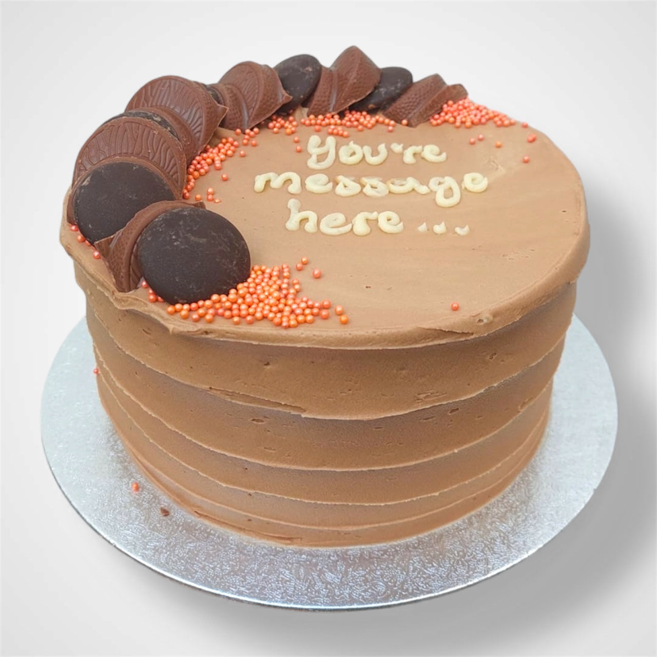 Classic Belgian Chocolate Orange Cake