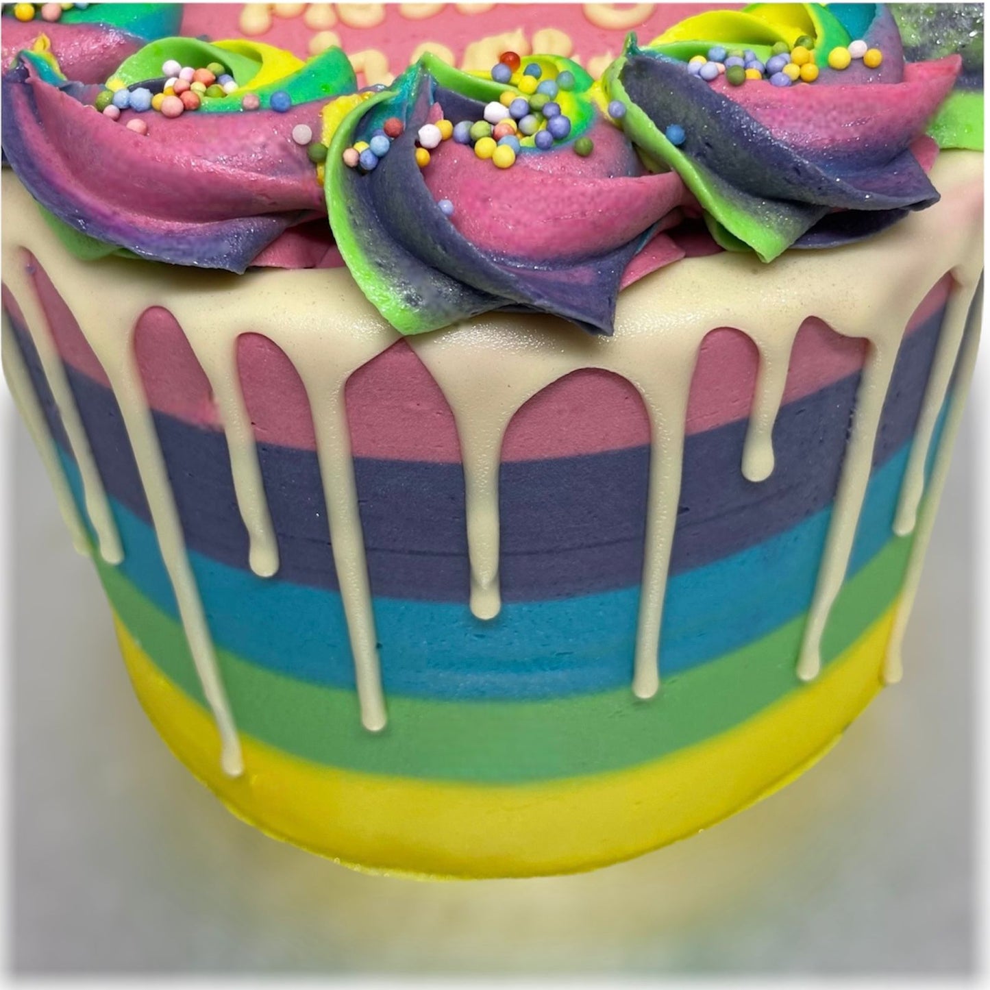 Premium Rainbow Cake (Vanilla)